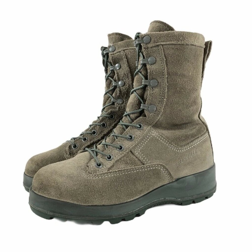 Belleville Gore Tex Mens Combat Boots Green